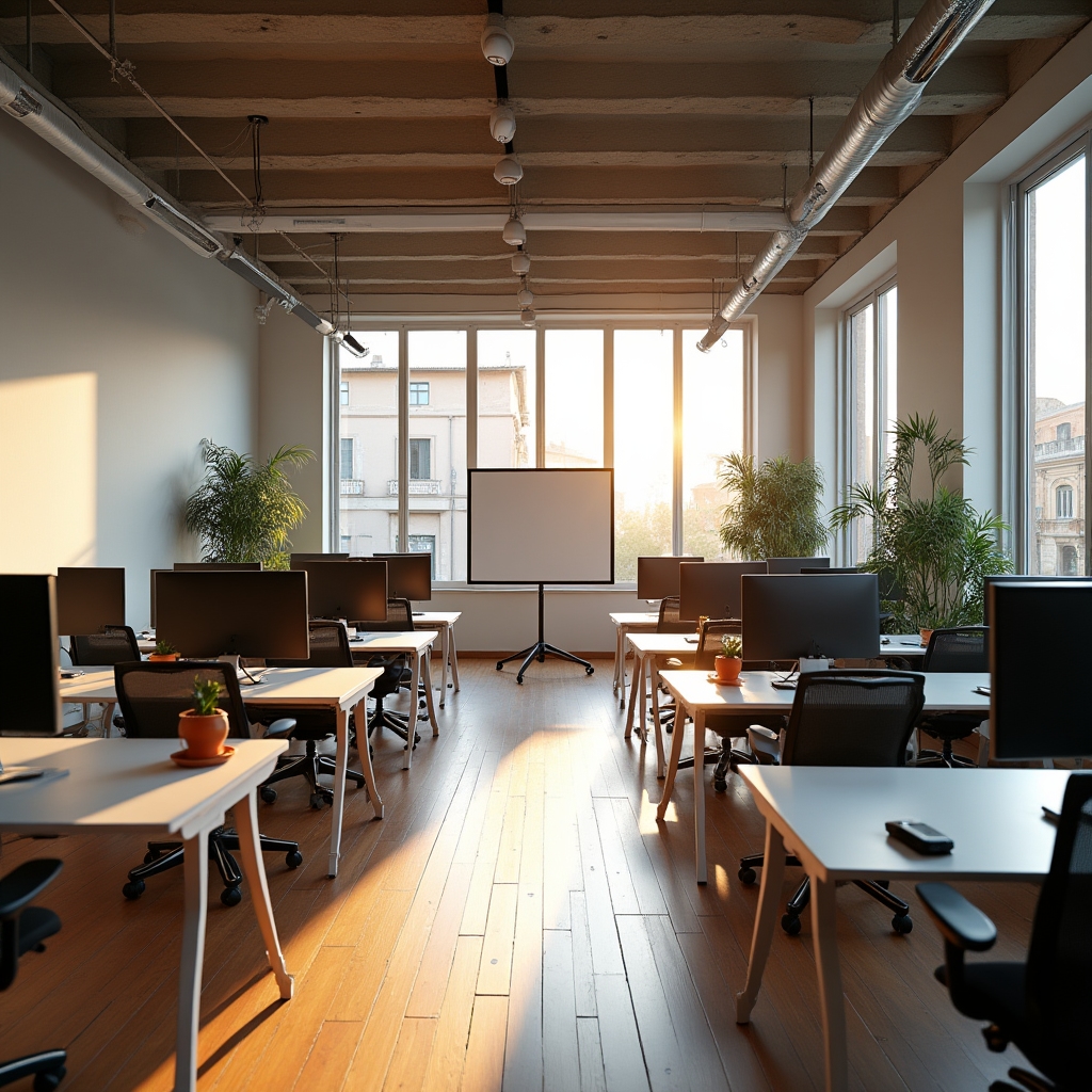 Ambiente del workshop QyxorrixHub a Roma